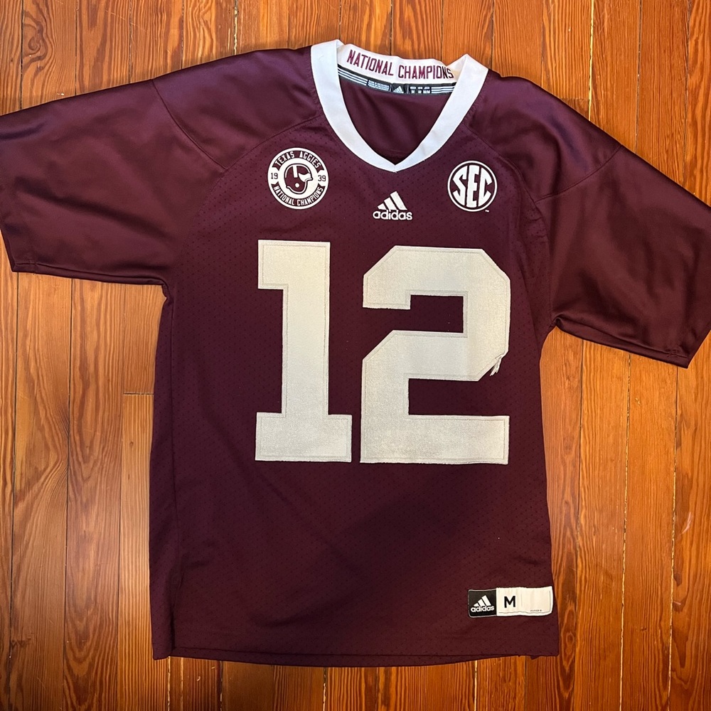 Texas A&M Aggies throwback 1939 National Championship Jersey limited edition